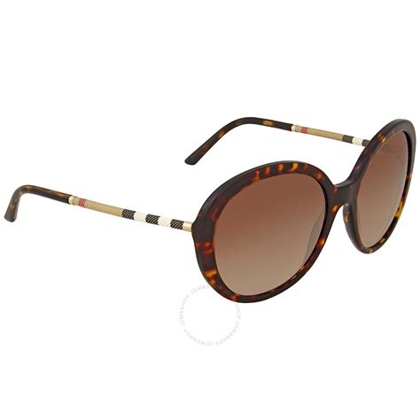 60mm gradient round sunglasses burberry|Burberry Brown Gradient Round Ladies Sunglasses  .